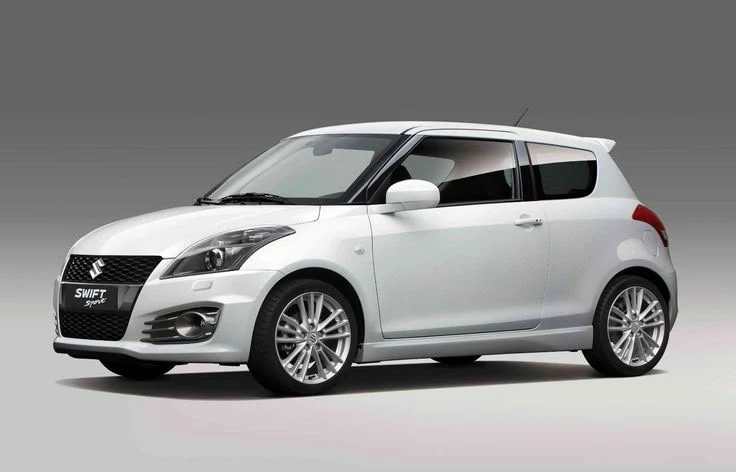 White Suzuki Swift